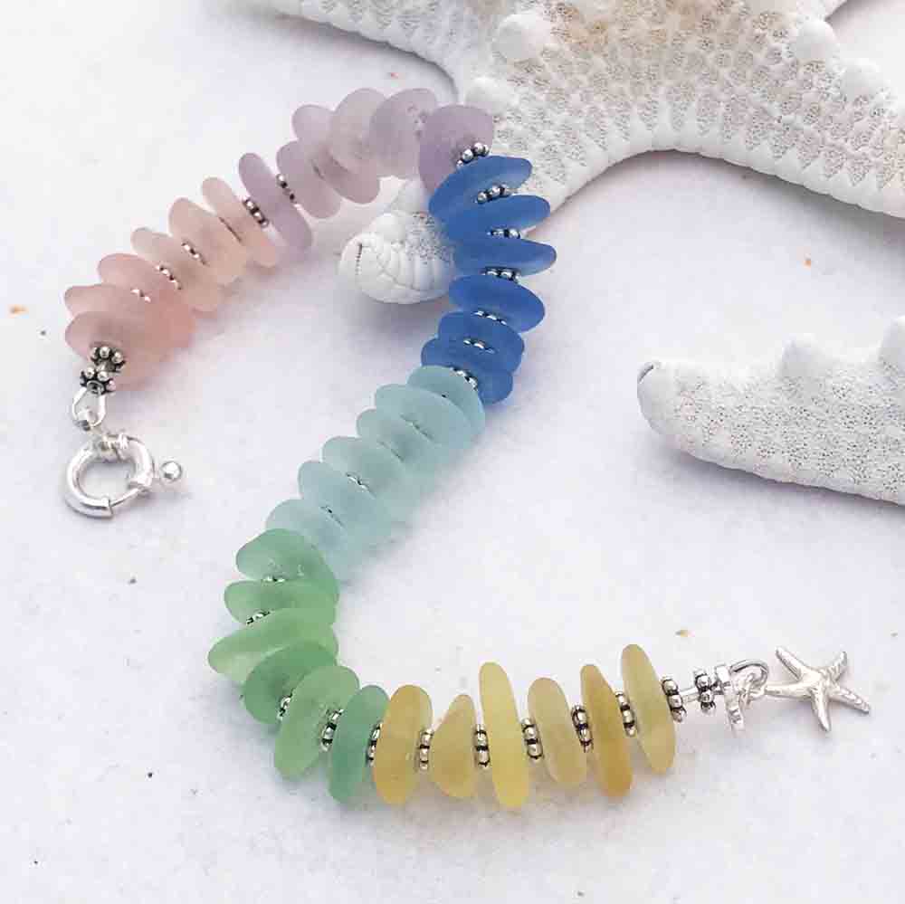 Authentic sea glass jewelry deals